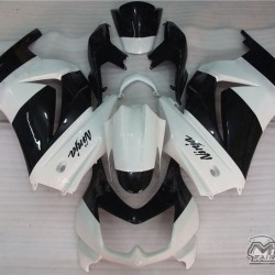 Kawasaki Ninja 250R Black & White Motorcycle fairings(2008-2012)