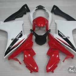 Honda CBR 600F Red & White Motorcycle Fairings(2011-2013)