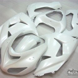 Kawasaki Ninja ZX10R Pearl White Motorcycle fairings(2006-2007)