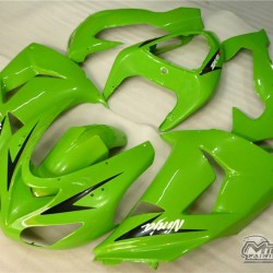 Kawasaki Ninja ZX10R Green Motorcycle fairings(2006-2007)