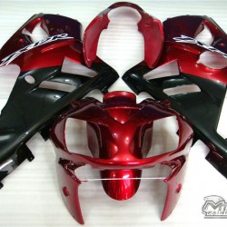 Kawasaki Ninja ZX12R Candy Red Motorcycle fairings(2002-2004)