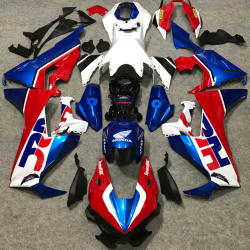 Red & Blue Honda CBR1000RR Motorcycle Fairings(2017-2022)