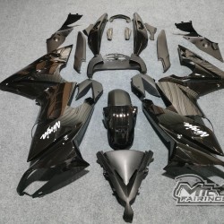 Kawasaki Ninja 650R Black Motorcycle Fairings(2009-2011)