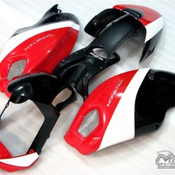 Ducati 696 796 1100 Red & White Monster Motorcycle Fairings(2008-2012)