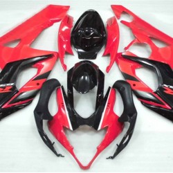 Suzuki GSXR1000 Red & Black Motorcycle Fairings(2005-2006)