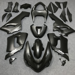 Kawasaki Ninja ZX-6R Matte Black Motorcycle Fairings (2005-2006)