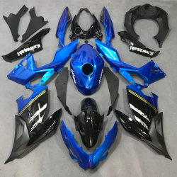 Kawasaki Ninja 400 Blue Motorcycle fairings(2017-2022)