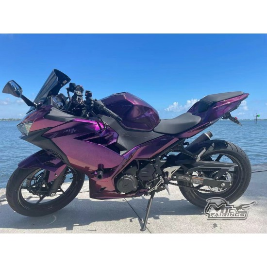 Kawasaki Ninja 400 chameleon (Purple/Red) Motorcycle fairings (2017-2023)