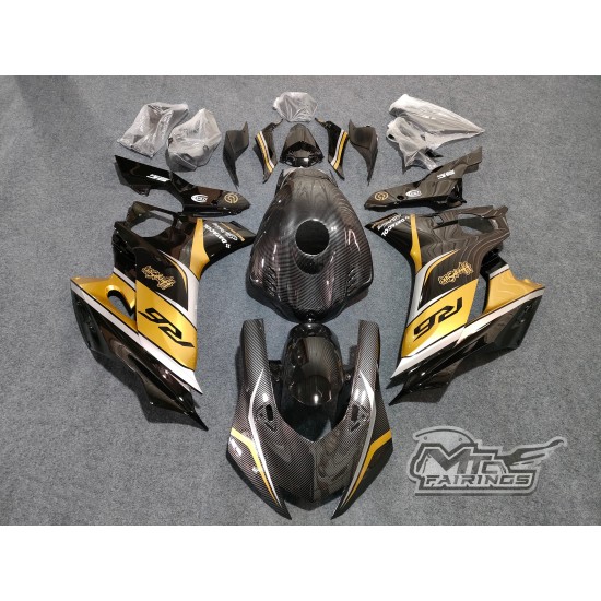 2009 yamaha r6 carbon fiber fairings