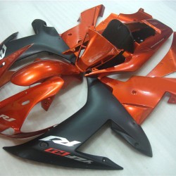 Yamaha YZF R1 Orange Red Motorcycle Fairings(2002-2003)