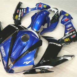 Yamaha YZF R1 Blue & Black Motorcycle Fairings(full tank cover)(2004-2006)
