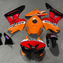 Honda CBR600RR Red Repsol Motorcycle Fairings(2019-2021)