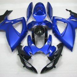 Matte Blue GSXR600 750 K6 Motorcycle Fairings(2006-2007)