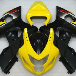 Yellow & Black Suzuki GSXR600 750 K4 Motorcycle Fairings(2004-2005)